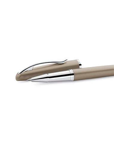 Roller Pelikan Jazz Noble Elegance in cutie cadou, varf M, Taupe