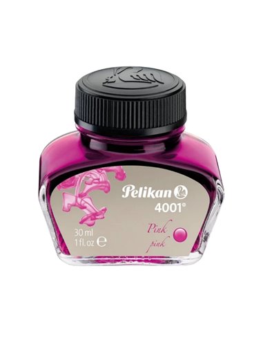 Calimara cerneala Pelikan 4001, 30 ml, Roz