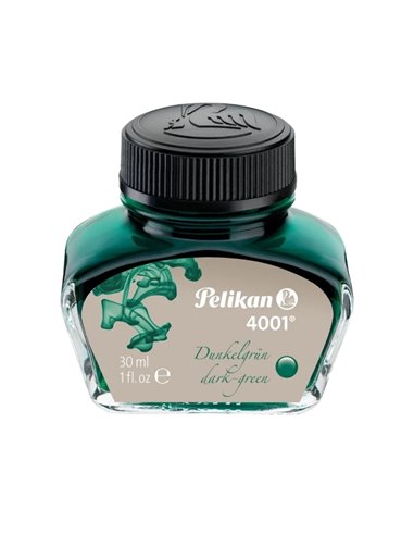 Calimara cerneala Pelikan 4001, 30 ml, Verde