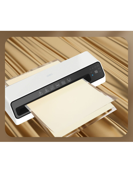DLET103,Laminator A4 dual hot/cold 175 microni ET103 Deli