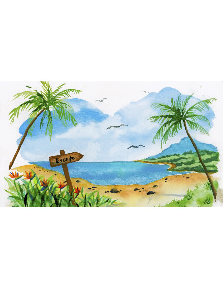 FC114610,Creioane colorate aquarelle Faber-Castell goldfaber tropical collection, 12 culori