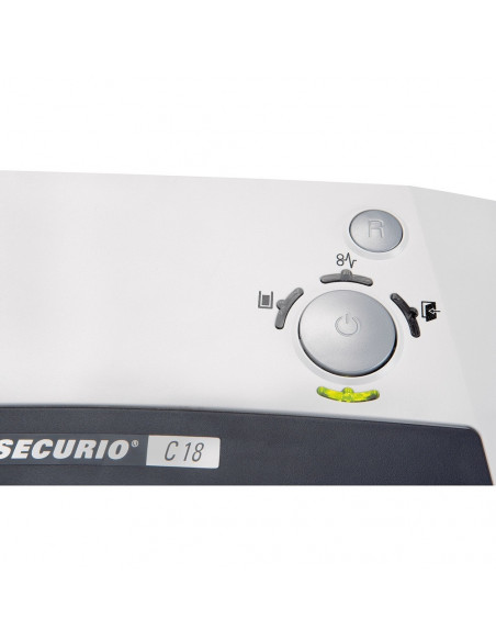 Distrugator documente HSM Securio C18 - 8-9 coli - cross cut