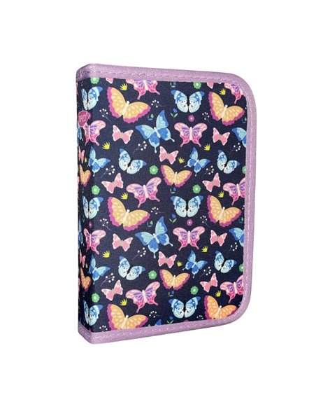 Penar echipat Daco PE1974E, 1 fermoar si 2 extensii, Motiv Butterflies