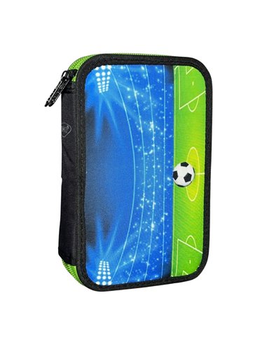 Penar echipat Daco PE2007E, 2 fermoare, Motiv football