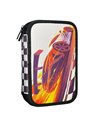 Penar echipat Daco PE2009E, 2 fermoare, Motiv car racing