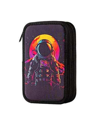 Penar echipat Daco PE2006E, 2 fermoare, Motiv astronaut