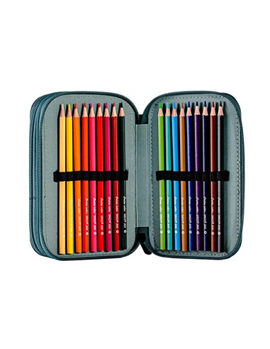 Penar echipat Daco PE3042E, 3 fermoare, Motiv leu regal