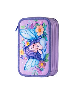 Penar echipat Daco PE3039E, 3 fermoare, Motiv zana florilor