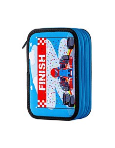 Penar neechipat Daco PE3043, 3 fermoare, Motiv linia de sosire