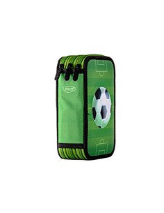 Penar neechipat Daco PE3044, 3 fermoare, Motiv fotbal pro 2