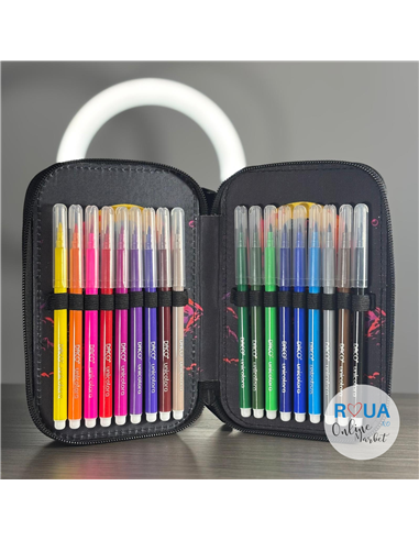 Penar echipat Daco PE2006E, 2 fermoare, Motiv astronaut