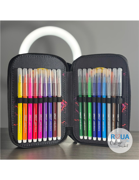 Penar echipat Daco PE2006E, 2 fermoare, Motiv astronaut