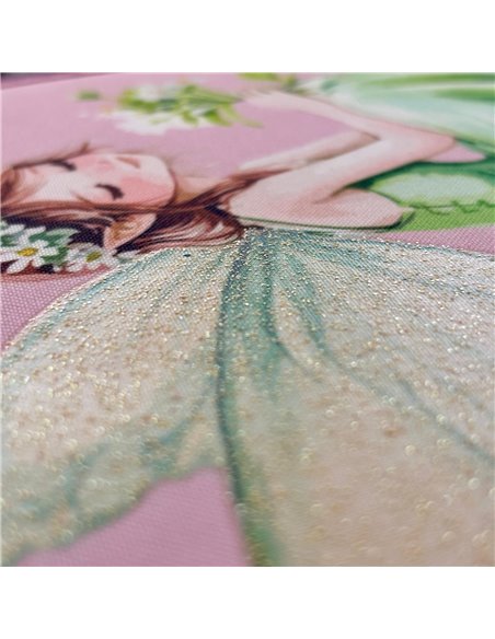 Penar echipat Daco PE2000E, 2 fermoare, Motiv fairy