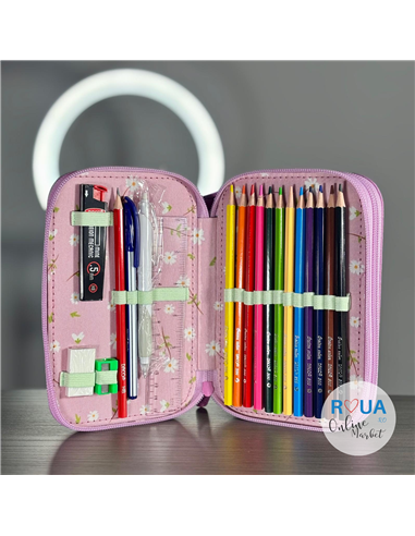 Penar echipat Daco PE2000E, 2 fermoare, Motiv fairy