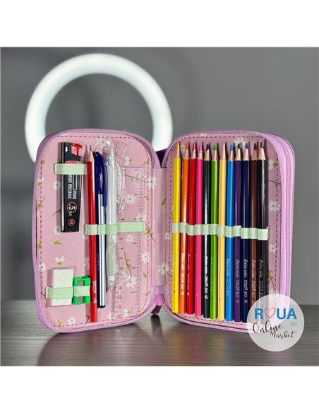 Penar echipat Daco PE2000E, 2 fermoare, Motiv fairy