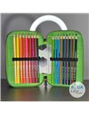 Penar echipat Daco PE3044E, 3 fermoare, Motiv fotbal pro