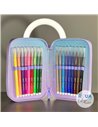 Penar echipat Daco PE3039E, 3 fermoare, Motiv zana florilor