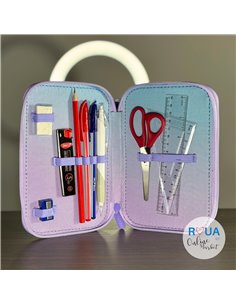 Penar echipat Daco PE3039E, 3 fermoare, Motiv zana florilor 2