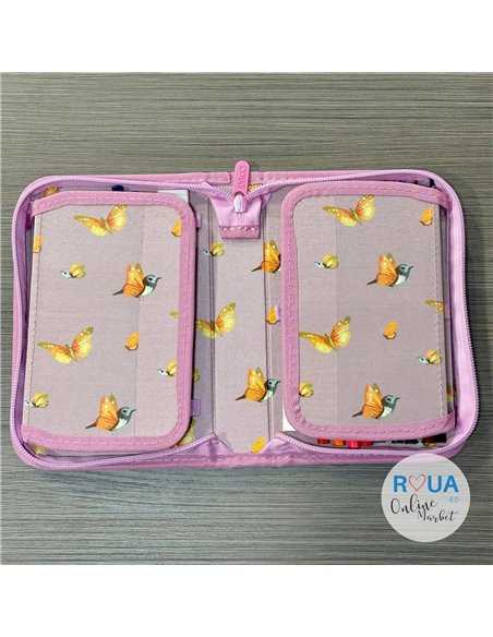 Penar echipat Daco PE1975E, 1 fermoar si 2 extensii, Motiv little fairy