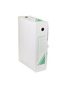Set 25 cutii de arhivare din carton, 100 mm, 350 x 250 mm, Liniatura verde