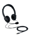 KSK97457WW,Casti audio on-ear cu fir cu microfon Kensington