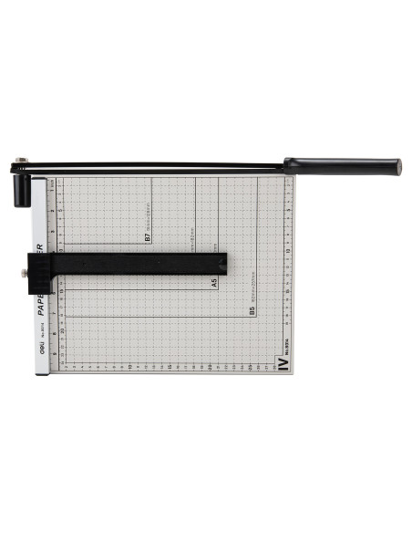 DLE8014,Ghilotina cu parghie A4 Deli, 12 coli