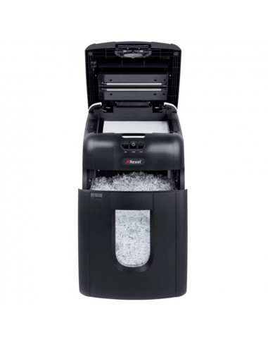 Distrugator documente automat REXEL AUTO+ 130M, P5, micro-cut