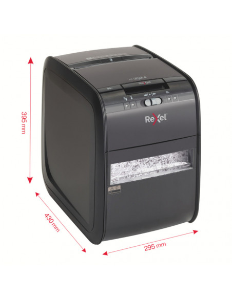 Distrugator documente automat REXEL AUTO+ 90X, P3, cross-cut