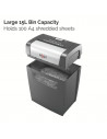 Distrugator documente manual REXEL MOMENTUM X308, P3, cross-cut