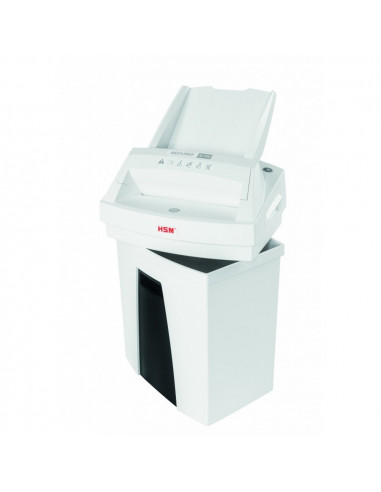 Distrugator documente HSM Securio AF100 - 6-7 coli - cross cut