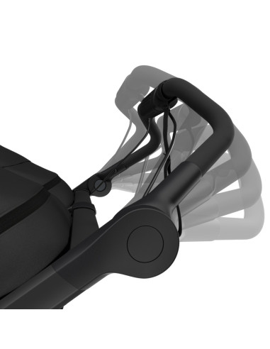 TA10101998,Carucior Thule Urban Glide 3 Double cu catarama hamului magnetica, Black