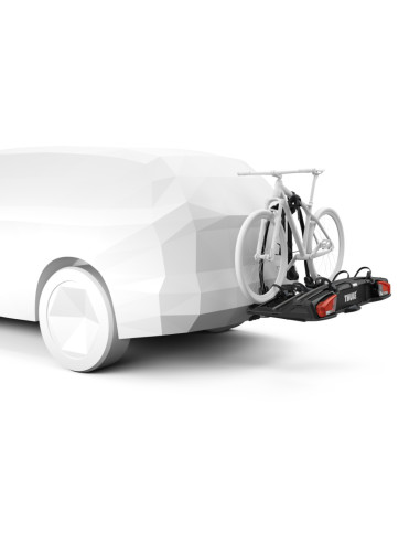 TA9033100,Suport pentru 3 biciclete, Thule VeloSpace 3, cu prindere pe carligul de remorcare