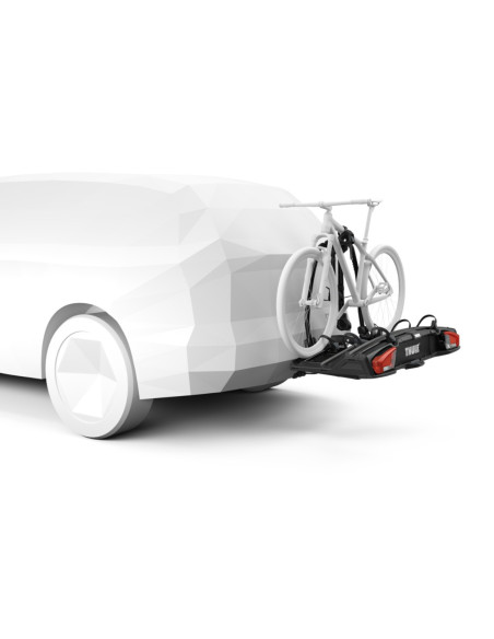 TA9033100,Suport pentru 3 biciclete, Thule VeloSpace 3, cu prindere pe carligul de remorcare