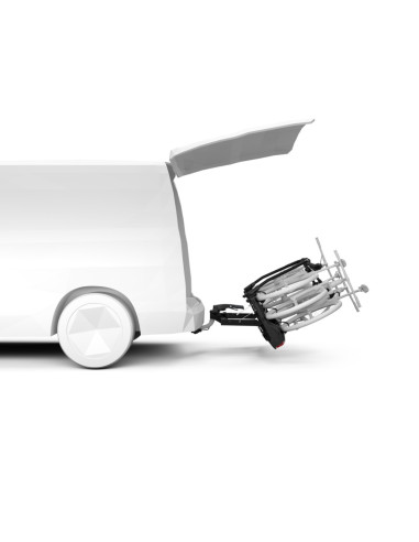 TA9033100,Suport pentru 3 biciclete, Thule VeloSpace 3, cu prindere pe carligul de remorcare