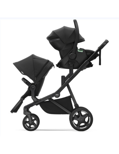 TA11000218,Thule Sibling Seat - Scaun al doilea copil pentru Carucior Thule Sleek 2, Black
