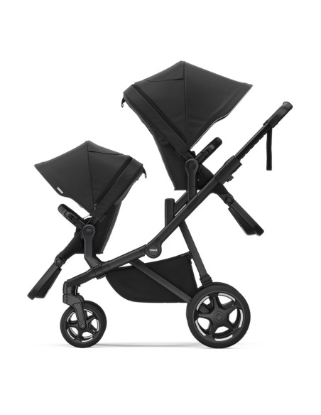 TA11000218,Thule Sibling Seat - Scaun al doilea copil pentru Carucior Thule Sleek 2, Black