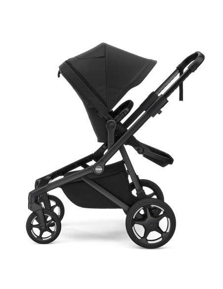TA11000038,Set Carucior Thule Sleek 2 + Landou, Black