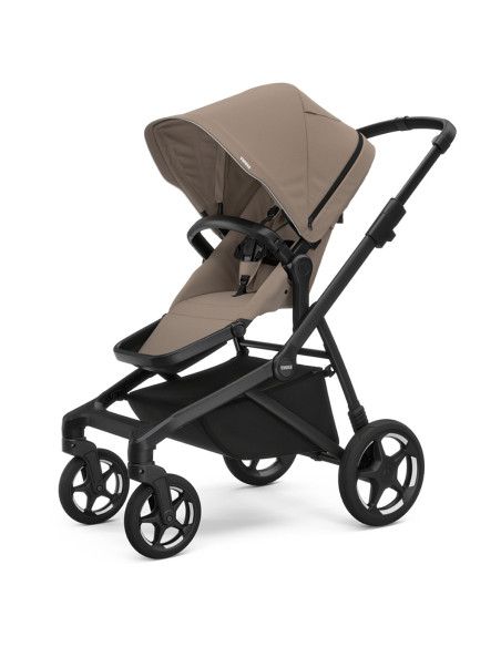 TA11000040,Set Carucior Thule Sleek 2 + Landou, Tinted Taupe