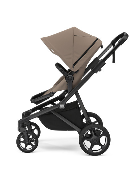 TA11000040,Set Carucior Thule Sleek 2 + Landou, Tinted Taupe