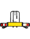 P706/3N,Suport pentru 3 biciclete, Peruzzo Parma 706/3, Negru, cu prindere pe carligul de remorcare