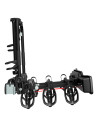 P706/3N,Suport pentru 3 biciclete, Peruzzo Parma 706/3, Negru, cu prindere pe carligul de remorcare