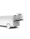 TA911602,Adaptor a 3-a bicicleta pentru suportul de biciclete Thule WanderWay 2 cu prindere pe haion, Negru