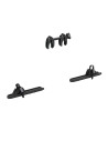 TA911702,Adaptor pentru a 4-a bicicleta pentru suportul de biciclete Thule WanderWay cu prindere pe haion, Negru