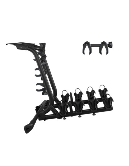 TA911702,Adaptor pentru a 4-a bicicleta pentru suportul de biciclete Thule WanderWay cu prindere pe haion, Negru