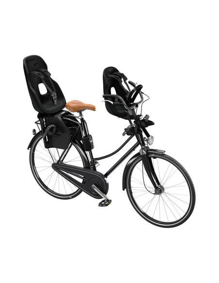 TA12081201,Scaun pentru copii, cu montare pe bicicleta in spate - Thule Yepp Nexxt 2 Maxi Frame mounted, Midnight-Black