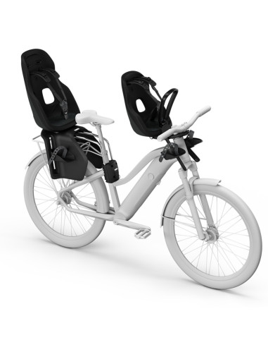 TA12081201,Scaun pentru copii, cu montare pe bicicleta in spate - Thule Yepp Nexxt 2 Maxi Frame mounted, Midnight-Black