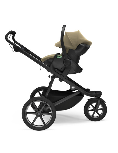TA10101710,Carucior Thule Urban Glide 3 all-terrain cu prinderea hamului magnetica, Tint Taupe