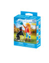 PM71738,Playmobil - Figurina femeie cu animalut de colectie caine de Munte