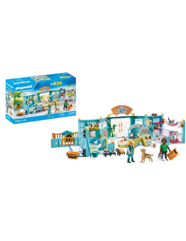 PM71742,Playmobil - Hotelul Playmobil al animalelor