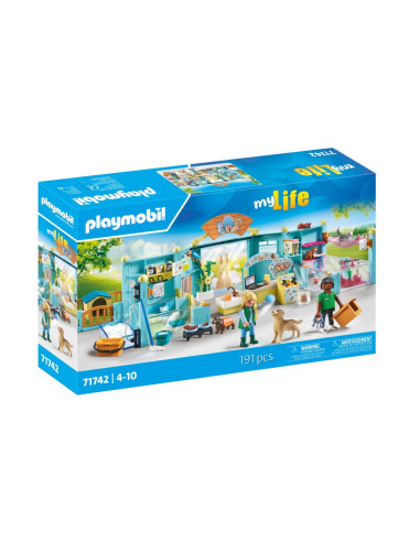 PM71742,Playmobil - Hotelul Playmobil al animalelor